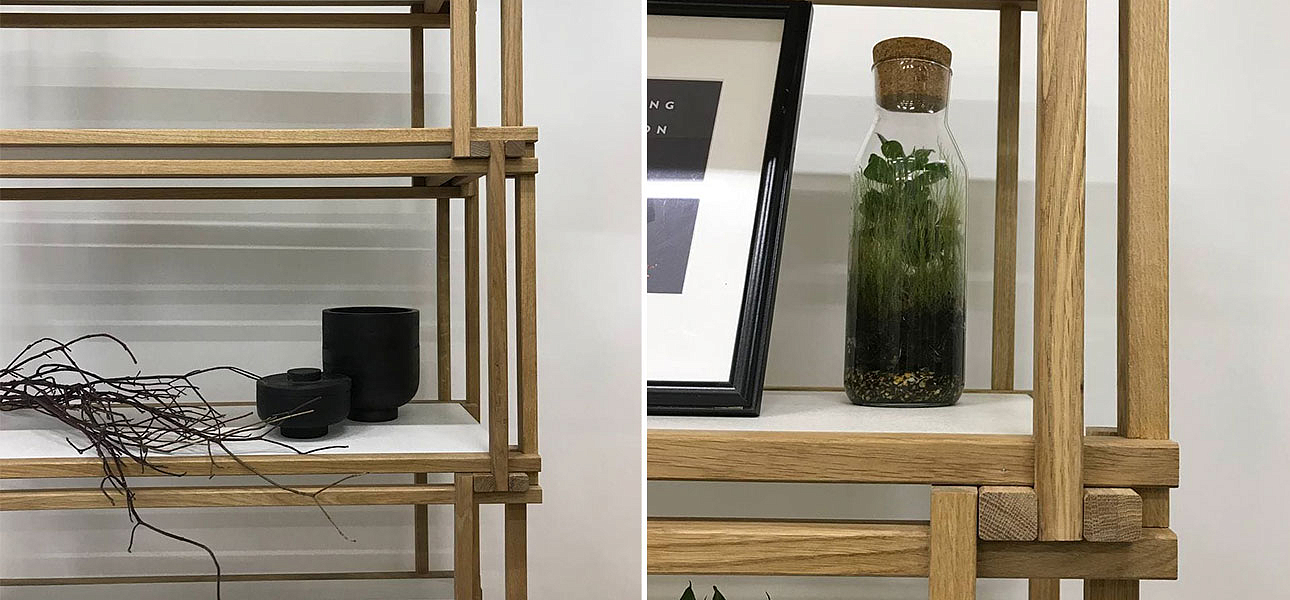 Стеллаж кубические сечения Ernie Стеллаж кубические сечения Ernie - Loft-Concept в Екатеринбурге
