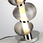 Настольная лампа с 3-мя рифлеными стеклянными шарами Marcelh Light варинант исполнения - 8 | Loft Concept в Екатеринбурге
