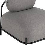 Кресло в серой рогожке  COLOR BLOCK варинант исполнения - 6 | Loft Concept в Екатеринбурге