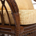 Комплект уличной мебели из ротанга Clara коричневый варинант исполнения - 5 | Loft Concept в Екатеринбурге