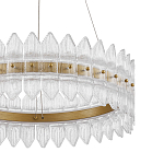 Люстра круглая с декоративными элементами в виде лепестков Round Light Flashing варинант исполнения - 6 | Loft Concept в Екатеринбурге