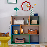 Настенное зеркало с волнистой рамой Mune Mirror Red варинант исполнения - 6 | Loft Concept в Екатеринбурге