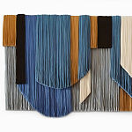 Абстрактное Панно из нитей Thread panel Abstraction II варинант исполнения - 1 | Loft Concept в Екатеринбурге