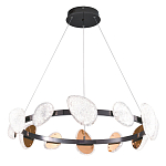 Люстра подвесная круглая с овальными плафонами Iona chandelier варинант исполнения - 6 | Loft Concept в Екатеринбурге
