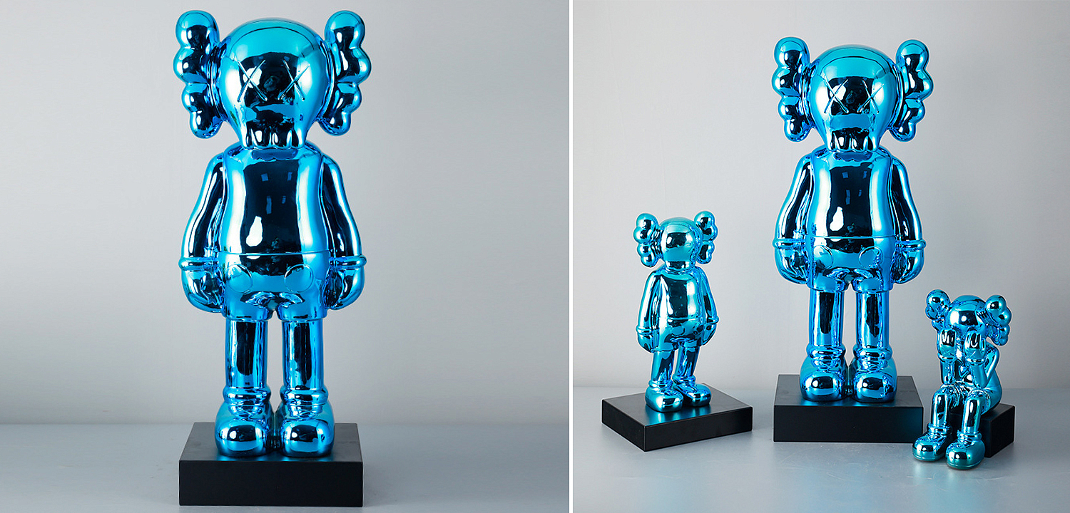 Статуэтка KAWS Blue on stand Статуэтка KAWS Blue on stand - Loft-Concept в Екатеринбурге