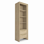  Стеллаж 2 ящика 4 открытые полки Flowchart 60 см варинант исполнения - 2 | Loft Concept в Екатеринбурге