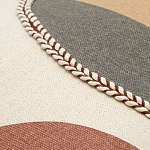 Подушка декоративная с геометрическим узором и плетенными вставками Divine Abstractions варинант исполнения - 2 | Loft Concept в Екатеринбурге