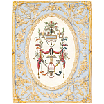 Декоративный постер в раме с рельефным растительным узором арабески New Collection of Arabesques Poster варинант исполнения - 2 | Loft Concept в Екатеринбурге