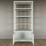 Стеллаж со стеклянными полками Elsa Dreams White варинант исполнения - 3 | Loft Concept в Екатеринбурге