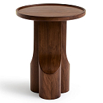 Приставной столик из массива дерева Walnut Triple варинант исполнения - 3 | Loft Concept в Екатеринбурге