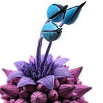 Статуэтка тропический фрукт Tropical Fruit Alien Blue Tulip варинант исполнения - 1 | Loft Concept в Екатеринбурге