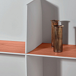 Дизайнерский стеллаж с вертикальными и горизонтальными полками Gio Ponti D.357.1 D.357.2 Rack варинант исполнения - 2 | Loft Concept в Екатеринбурге