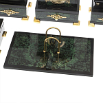 Настольный письменный набор из нефрита в подарочной коробке Victorious варинант исполнения - 4 | Loft Concept в Екатеринбурге