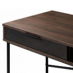 Стол рабочий в стиле лофт с ящиком и нишей для хранения Urban Style Space 2 варинант исполнения - 2 | Loft Concept в Екатеринбурге