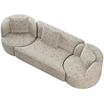 Диван Calypso с поворотным механизмом  варинант исполнения - 7 | Loft Concept в Екатеринбурге