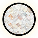 Бра в форме диска с перламутровыми прямоугольниками из морской ракушки Touch of Marine Charm варинант исполнения - 5 | Loft Concept в Екатеринбурге