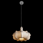 Подвесной светильник с белым фигурным абажуром и мягкими волнистыми краями Cloud Motion  варинант исполнения - 3 | Loft Concept в Екатеринбурге