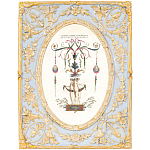 Декоративный постер в раме с рельефным растительным узором арабески New Collection of Arabesques Poster варинант исполнения - 3 | Loft Concept в Екатеринбурге