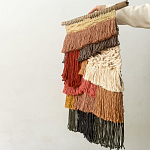 Текстильное Панно с бахромой варинант исполнения - 3 | Loft Concept в Екатеринбурге