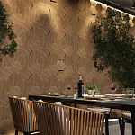 Гипсовая 3D панель с принтографией PM-47 варинант исполнения - 3 | Loft Concept в Екатеринбурге