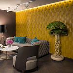 Гипсовая 3D Панель M-36 варинант исполнения - 2 | Loft Concept в Екатеринбурге