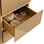 Шкаф с геометрическим рисунком на дверцах Anders Light Wood варинант исполнения - 5 | Loft Concept в Екатеринбурге