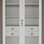 Дизайнерский шкаф витрина Elsa Dreams White с 4-мя ящиками варинант исполнения - 2 | Loft Concept в Екатеринбурге