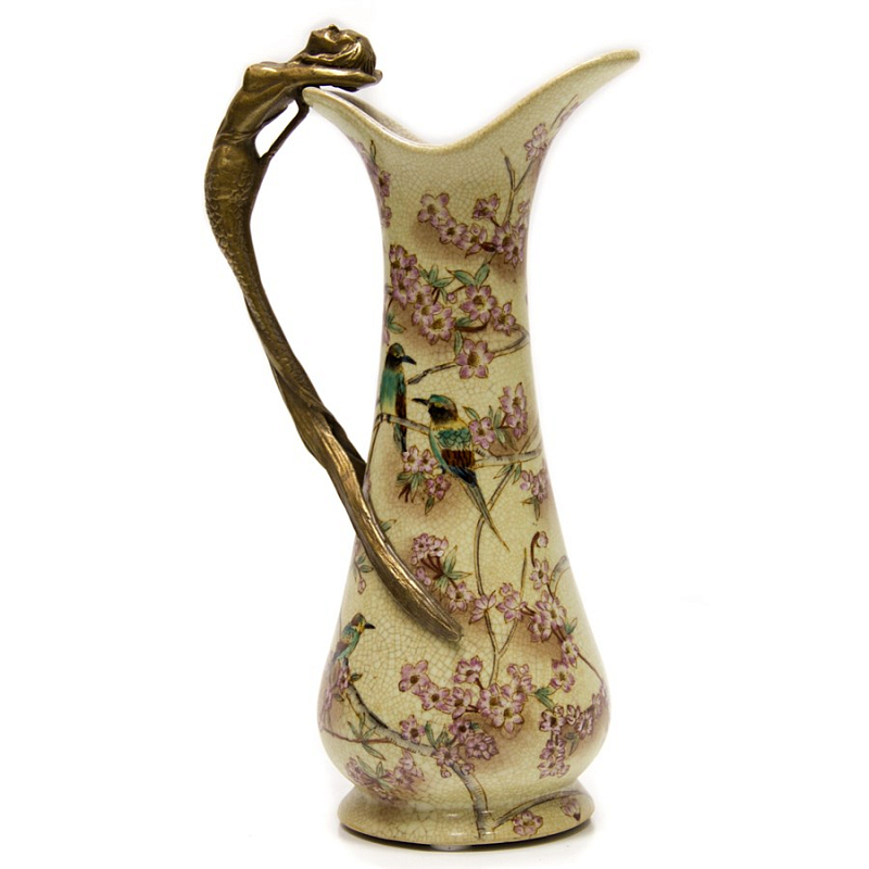 Кувшин Birds in Sakura Мульти Бронза в Екатеринбурге | Loft Concept 