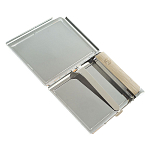 Портсигар на 10 сигарет с газовой зажигалкой из натурального камня Содалит Stone Cigarettes Cases варинант исполнения - 3 | Loft Concept в Екатеринбурге