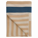 Плед из хлопка с геометрическим рисунком Elan Stripe  варинант исполнения - 1 | Loft Concept в Екатеринбурге
