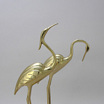 Статуэтка бронзовая пара Журавли Bronze Birds варинант исполнения - 1 | Loft Concept в Екатеринбурге