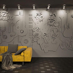 Барельеф ORCHESTRA варинант исполнения - 2 | Loft Concept в Екатеринбурге