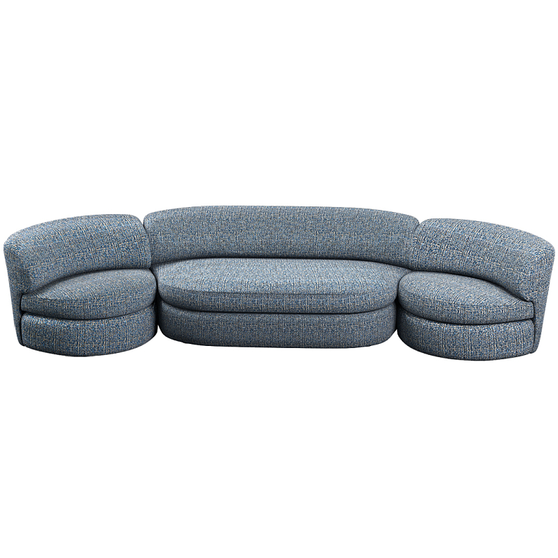 Диван модульный Ulysses Синий в Екатеринбурге | Loft Concept 