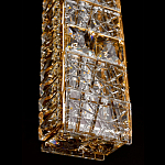 Подвесной светильник прямоугольный с фактурным хрустальным плафоном Light Delight варинант исполнения - 6 | Loft Concept в Екатеринбурге