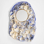 Зеркало «НЕ_Гжель» варинант исполнения - 1 | Loft Concept в Екатеринбурге