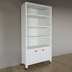 Книжный Стеллаж Elsa Dreams White с задней стенкой варинант исполнения - 2 | Loft Concept в Екатеринбурге