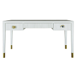 Письменный стол Elsa Dreams White Шпон дерево с двумя ящиками варинант исполнения - 6 | Loft Concept в Екатеринбурге