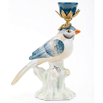 Фарфоровый подсвечник с птицей Eden Garden варинант исполнения - 2 | Loft Concept в Екатеринбурге