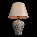 Настольная лампа с цветочной росписью Lamp Flower Painting варинант исполнения - 4 | Loft Concept в Екатеринбурге