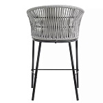 Стул барный с декоративным плетением на спинке и подлокотниках Chair Weave варинант исполнения - 4 | Loft Concept в Екатеринбурге