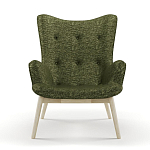 Мебельная ткань Шенилл зеленый цвет 138 см T4-22 варинант исполнения - 6 | Loft Concept в Екатеринбурге