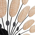 Настенный светильник с плетеным декором Wicker Leaves Wall Lamp варинант исполнения - 3 | Loft Concept в Екатеринбурге