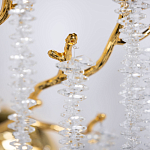 Бра золотого цвета с ветвями и хрустальными подвесками FAIRYTREE Light варинант исполнения - 5 | Loft Concept в Екатеринбурге