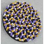 Панно «Цветение виолы» варинант исполнения - 2 | Loft Concept в Екатеринбурге