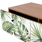 Длинная ТВ-тумба с принтом на ящиках Elise TV Stand варинант исполнения - 5 | Loft Concept в Екатеринбурге