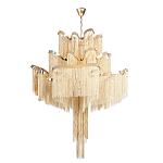 Люстра металлическая Rain of metal варинант исполнения - 2 | Loft Concept в Екатеринбурге