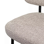 Стул мягкий с серо-бежевой буклированной обивкой Inspiration from Provence варинант исполнения - 6 | Loft Concept в Екатеринбурге