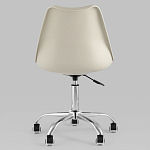 Офисный стул на металлическом основании EGGERY Beige варинант исполнения - 4 | Loft Concept в Екатеринбурге