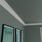 Гладкий карниз KT-63 варинант исполнения - 2 | Loft Concept в Екатеринбурге