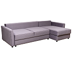 Диван трехместный раскладной Giorgio Sofa серый варинант исполнения - 2 | Loft Concept в Екатеринбурге